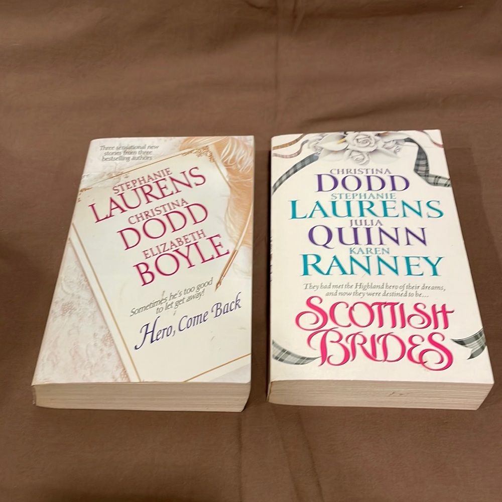 Lot of 2 Historical Romance Novels by Best Selling Authors